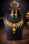 1g Gold plated choker ,Anti tarnish necklace